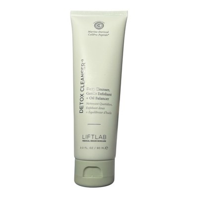LIFTLAB Detox Cleanser 3.0 Fl Oz   Deep Pore Purifying Facial Cleanser