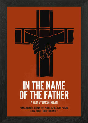 In the Name of the Father Movie Post Framed Wall Art Poster Canvas Print Picture