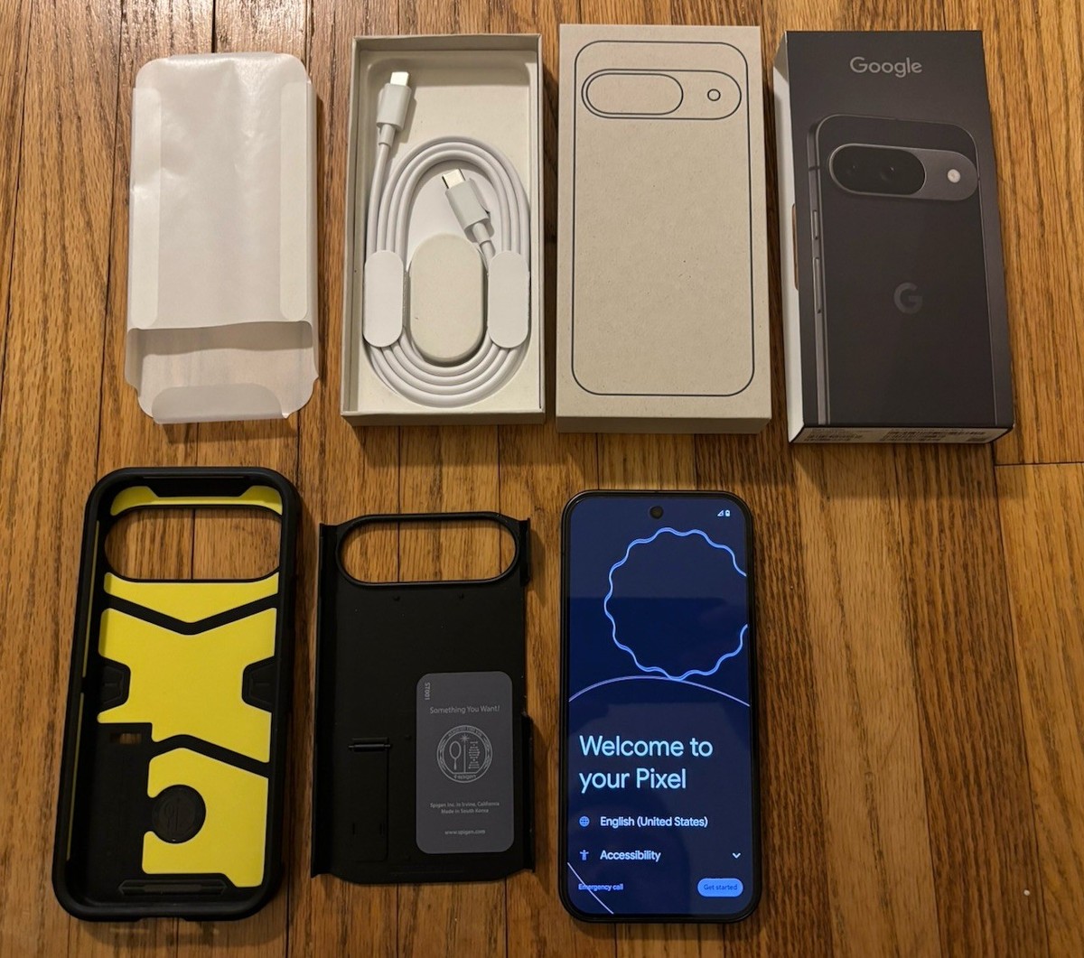 Google Pixel 9 - 128 GB Obsidian (T-Mobile locked) Open BOX Google Pixel 9 - 128 GB Obsidian (T-Mobile locked) Open BOX