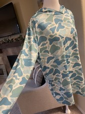 Performance Fishing Hoodie Shirt for Men Women UPF UV 50 Medium Green Camo