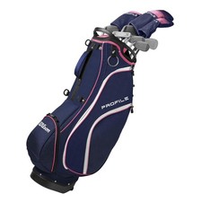 NEW Lady Wilson Golf Profile 2025 Complete Set w Driver,Stand Bag,Irons