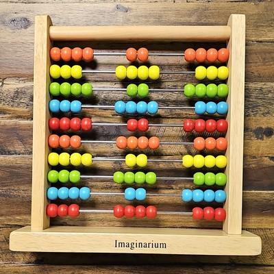 Imaginarium Wooden Abacus Mathematics Toy Ages 4-7