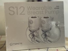 New TSRETE S12 Lightweight Double Wearable Electric Breast Pump 2 Pack sealed
