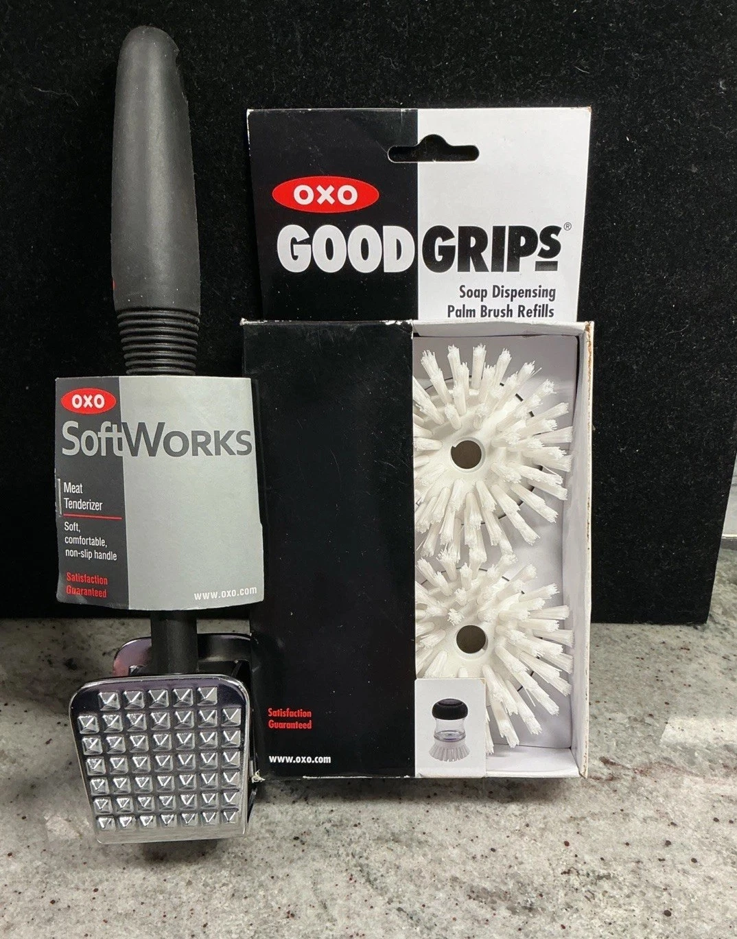 NEW OXO-SoftWorks-Meat Tenderizer-Non Slip Handle&Good Grips Palm Brush Refill-2
Opens in a new wind