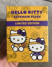 Los Angeles LA Sparks Hello Kitty Keychain Plush Limited Edition 7/6/26 Kawaii
