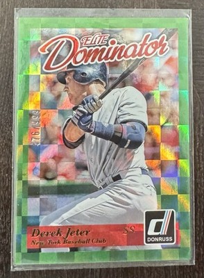 2014 Panini Donruss - Elite Dominator Series 2 Derek Jeter #8 /999