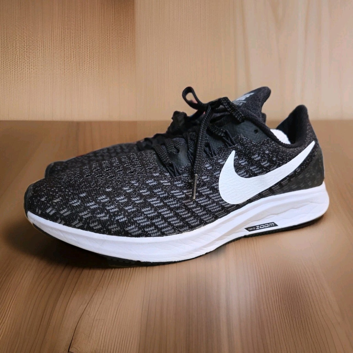 Nike Air Zoom Pegasus 35 Black Gunsmoke Oil Grey Men's Size 8.5