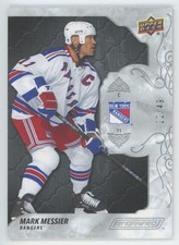 2019-20 Upper Deck Engrained Ebony /49 Mark Messier  New York Rangers #35