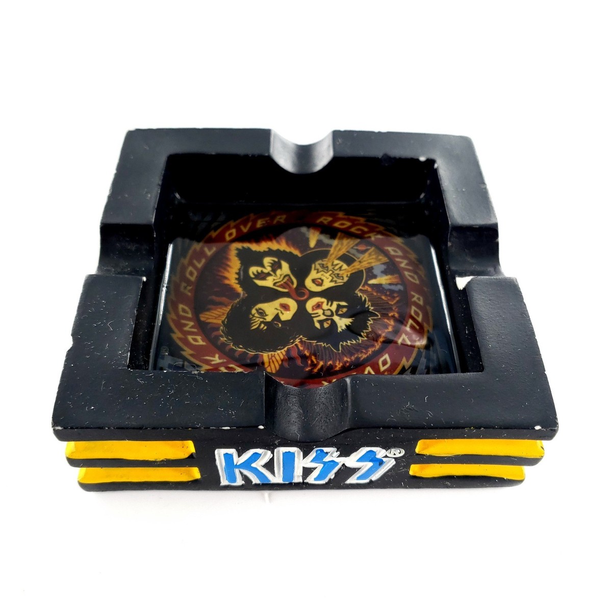 KISS Rock And Roll Over Ashtray 2010 Kiss Catalog Rock Express