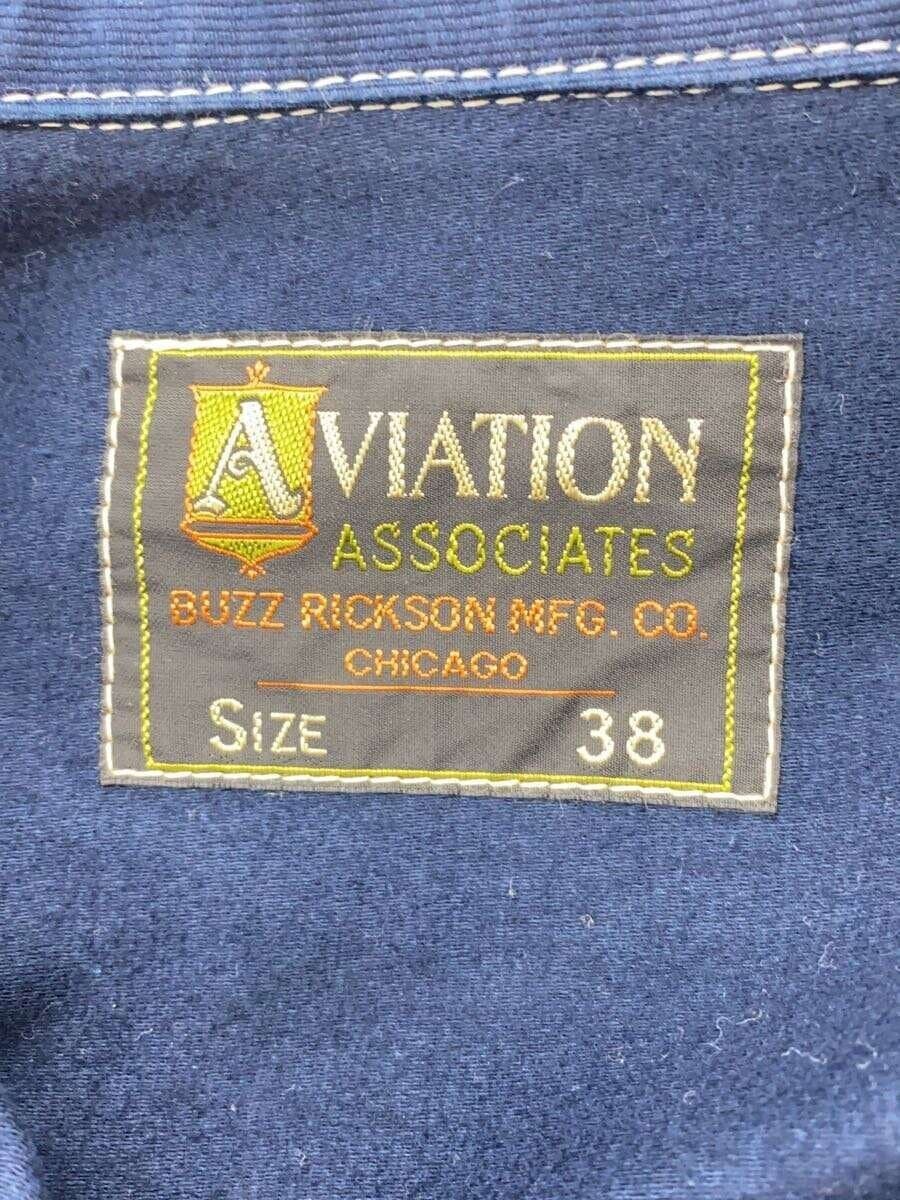 Buzz Rickson's Coverall Jacket Plain Blue Size 38… - image 13
