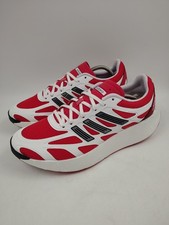 adidas Adizero Aruku Running Shoes Mens White Pure Ruby JI0308 Sz 11 New