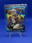 2025 Panini Prizm Drake Maye Blue Cracked Ice Prizm /99