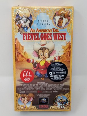 VHS An American Tail: Fievel Goes West Sealed NEU