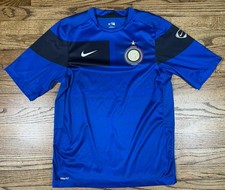 Vintage Nike Inter Milan Soccer Jersey 2004 Retro Italia Football Shirt Sz Small