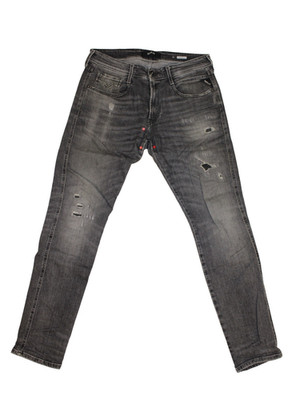 Replay Hyperflex Anbass M914Y - Mens Jeans Grey Denim - W33 L32