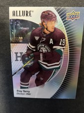 23-24 UD Allure Hockey Parallel Black Rainbow 35 Troy Terry