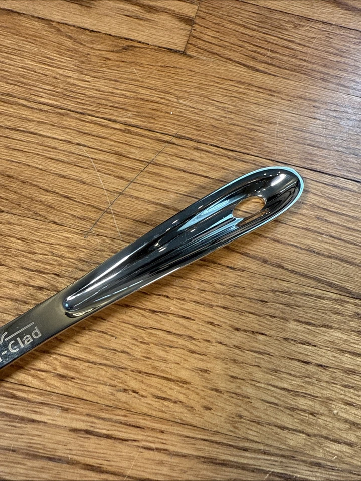 NUEVA cuchara de acero inoxidable T233 totalmente revestida 9,5 pulgadas - apta para lavavajillas Foto 3 de 4