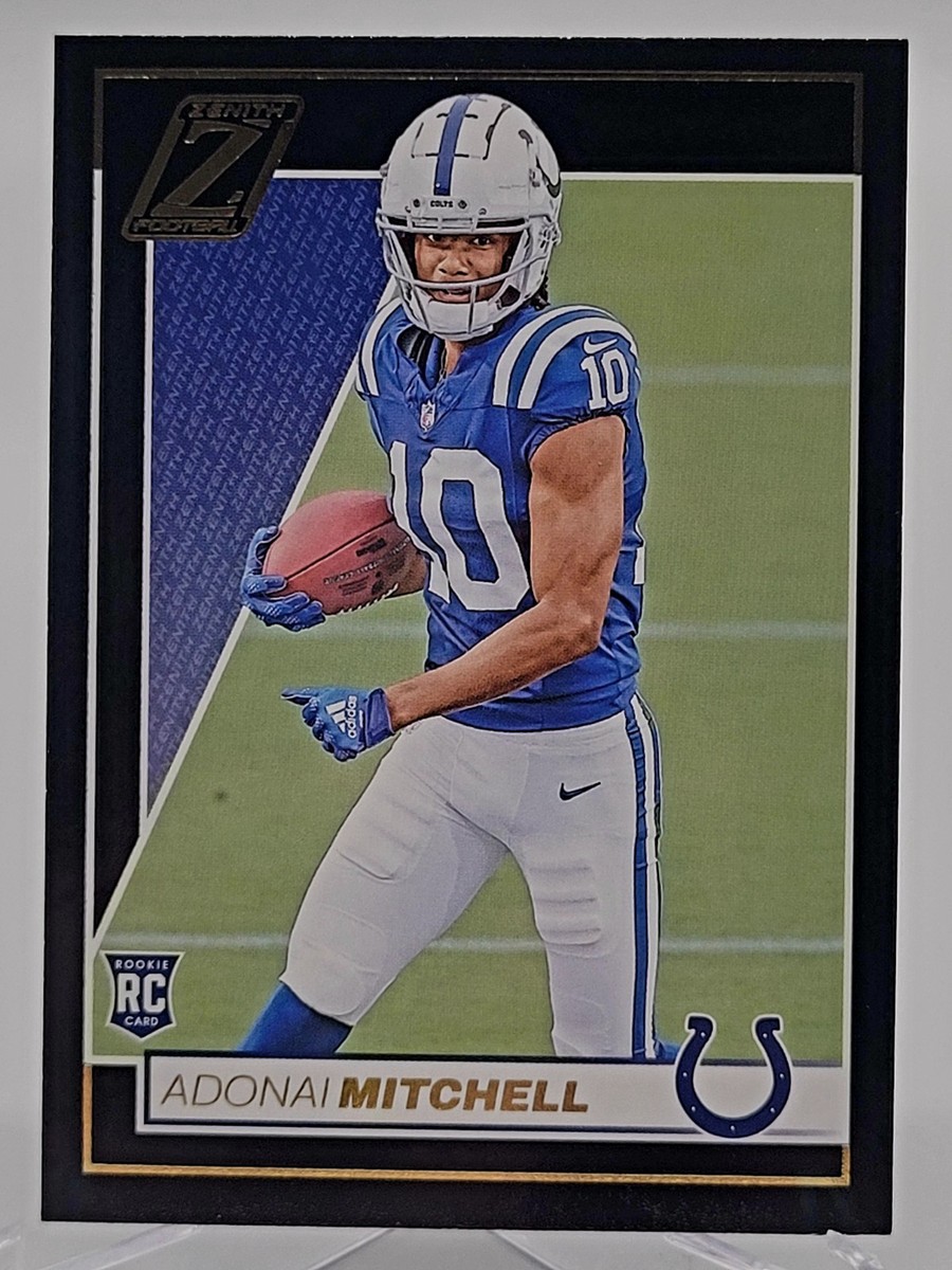 2024 ZENITH ADONAI MITCHELL ROOKIE FOOTBALL CARD COLTS NFL panini