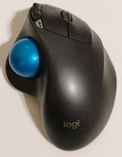 Logitech M570 Wireless Trackball Mouse NO USB...