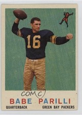1959 Topps Babe Parilli #107 1p23