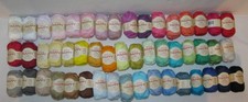 New Sirdar Happy Cotton 50 Colors Assortment 100 Cotton, 2350 Yards, DK Yarn