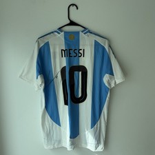 Lionel Messi Argentina National Team Autographed 2024 Adidas Authentic Jersey