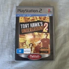Tony Hawk's Underground 2 Sony Playstation 2 PS2 Game with Manual PAL Platinum