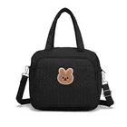 Small Diaper Bag Tote, Crossbody Diaper Bag Mini Purse with 8 Pockets, Travel...