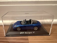 Porsche 911 targa 991   1:43 Minichamps Paul's model art Saphire blue