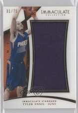 2014-15 Panini Immaculate Immaculate Standard 31/75 Tyler Ennis #IS-TE f5n