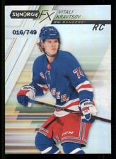 2020-21 Upper Deck Synergy FX Rookies Vitali Kravtsov New York Rangers #FXR-VK