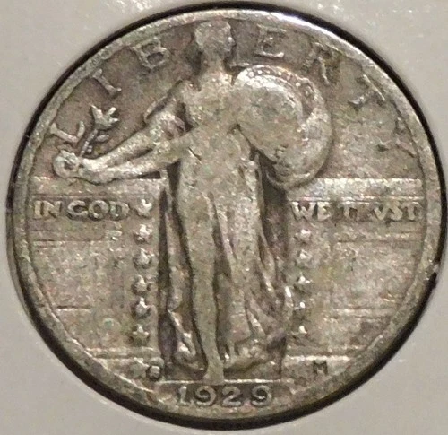 Silver Quarter - Standing Liberty - 1929-S [115]