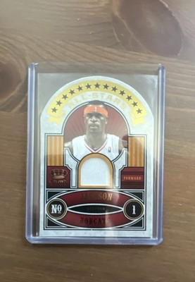 2009-10 Crown Royale - All-Stars Stephen Jackson #25 Materials /599 (MEM)