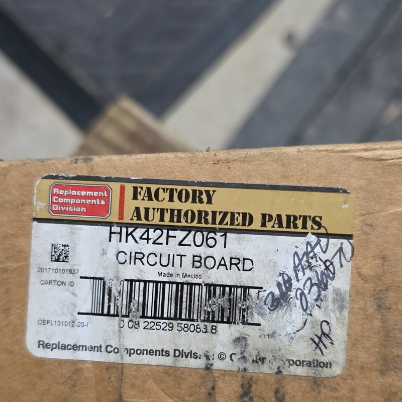 Carrier Furnace Control Board 24V 25A HK42FZ061 CEPL131012-20-I