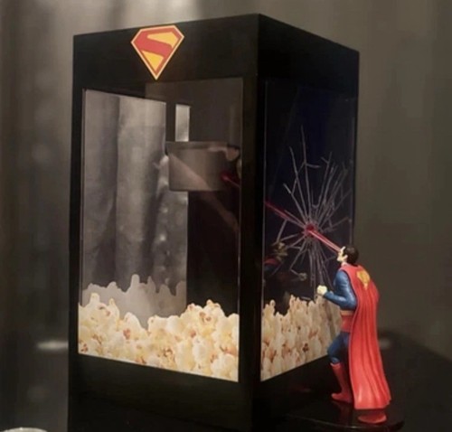 Superman Heat Vision Collectible Popcorn Bucket Regal IN HAND READY TO SHIP - Picture 2 of 3