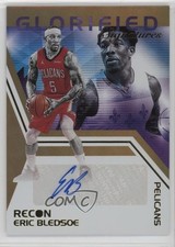 2020 Panini Recon Glorified Signatures Gold 7/10 Eric Bledsoe #GS-EBS Auto 0b2