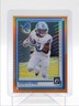 JAHMYR GIBBS 2025 DONRUSS OPTIC ORANGE PRIZM DETROIT LIONS /299 Q4705