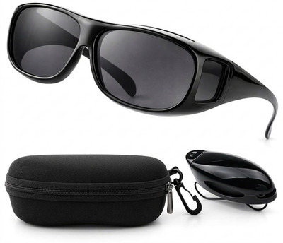 Lynx  Unisex Clear Vision Pro Sonnenbrille - Autofahren Anti-Glare UV-Schutz  