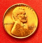 1948-S Lincoln Wheat Cent Penny GEM RED BU From an Original Bank Roll