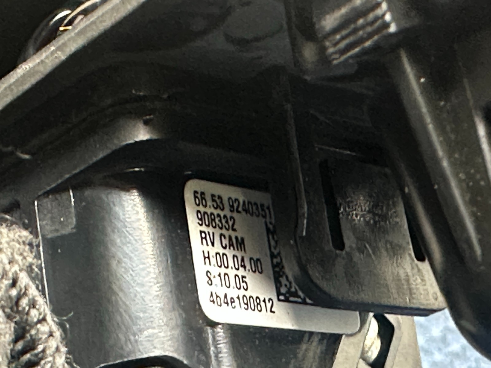 17–21 BMW F30 F31 F32 X5 X6 M2 M3 M4 Trunk Tailgate Release Handle w/ Camera OEM