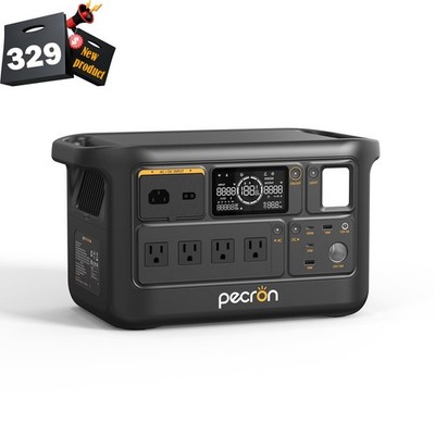 Portable Power Station F1000LFP PECRON 960Wh 1500W LiFePO4 Battery Expandable