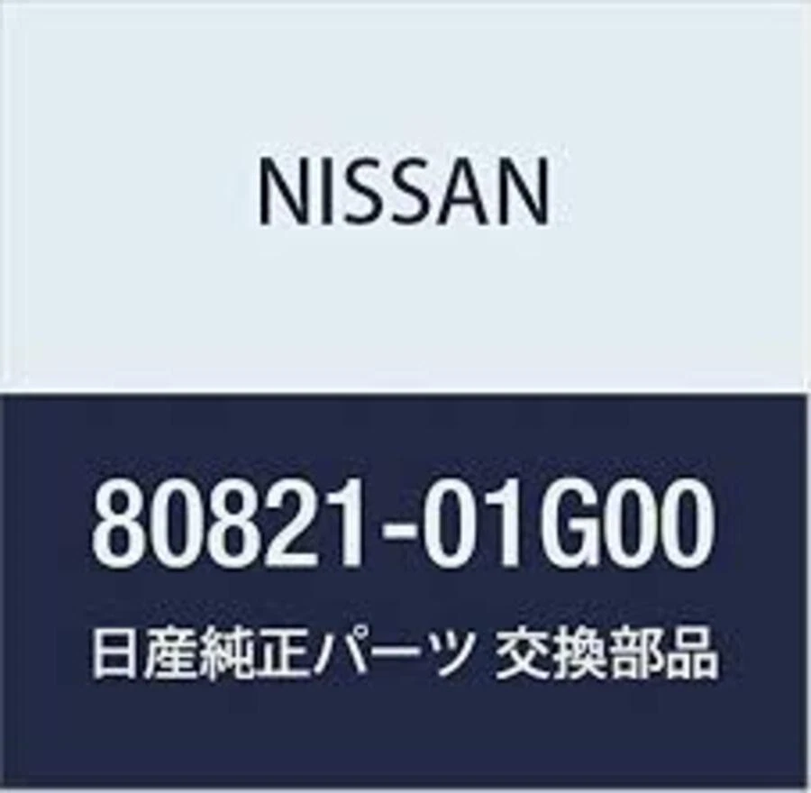 MONTAJE DE MOLDURAS PUERTA DELANTERA EXTERIOR NISSAN GENUINO OEM LH 80821-01G00 Foto 2 de 3