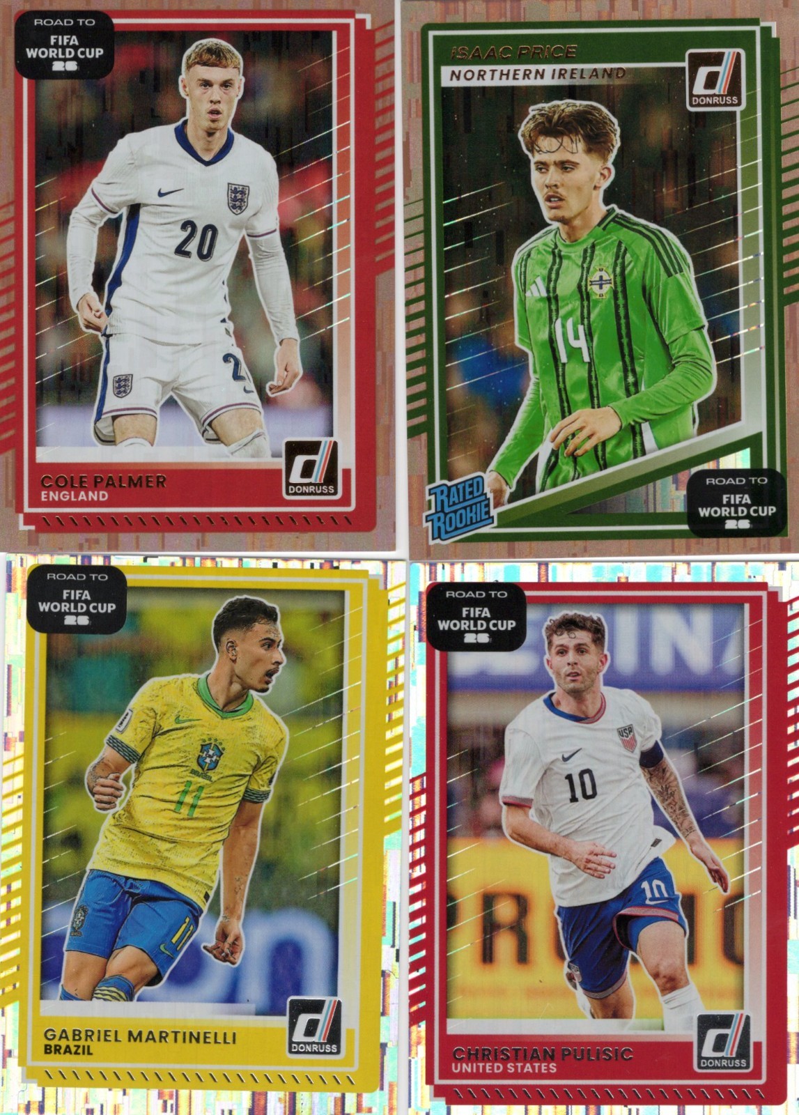 2025-26 PANINI DONRUSS FIFA WORLD CUP BRONZE & SILVER * YOU PICK / YOU CHOOSE *