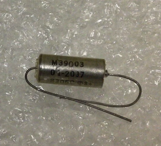 NEW, ( LOT OF 25 ) SPRAGUE M39003 01-2037AXIAL TANTALUM CAPACITOR HERMETIC AUDIO - Image 4 of 4