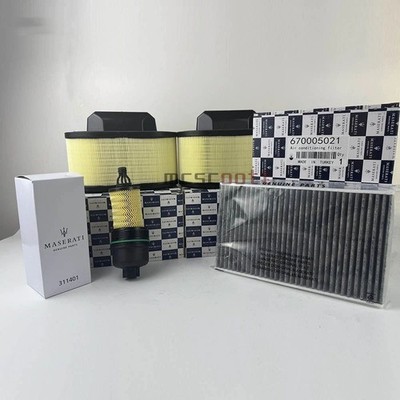 Maserati Ghibli Quattroporte & Levante Oil Filter, Air Filter,Ac Filter NEW
