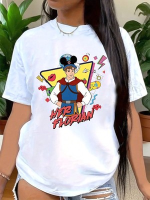 Disney Christmas Her Florian Cute T-Shirt  Unisex 2