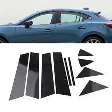 Door Window Pillar Post Cover Trim Kit For Mazda 3 Axela 2014-2018 Door Window Pillar Post Cover Trim Kit For Mazda 3 Axela 2014-2018