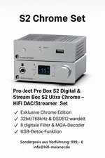 High-End HiFi Set: Pro-Ject Pre Box S2 Digita...