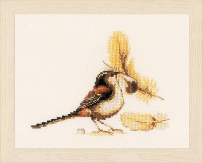 Cross Stitch ''Pn-0187999''. Embroidery Kit. Unprinted Сanvas Lanarte