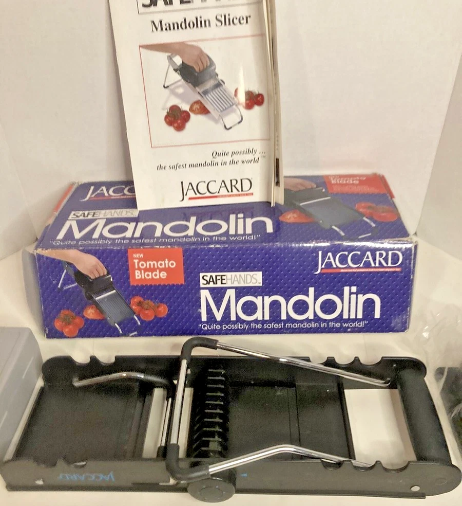 Jaccard Slicer Mandolin / 7 Blades, Full Size, Stainless Steel